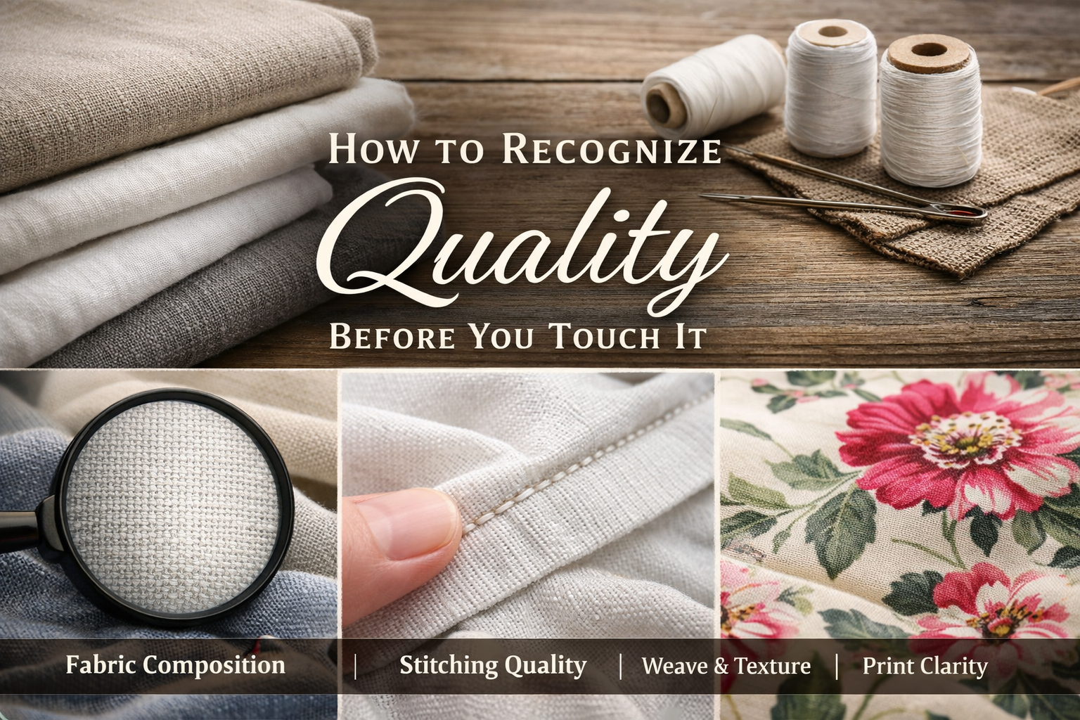 How to Recognize Quality Before You Touch It
