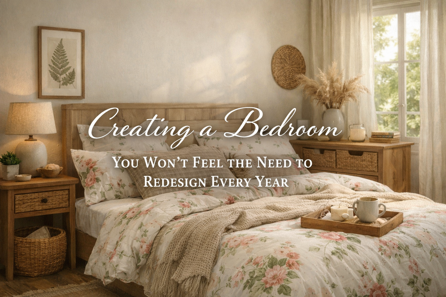 Creating a Bedroom You Won’t Feel the Need to Redesign Every Year
