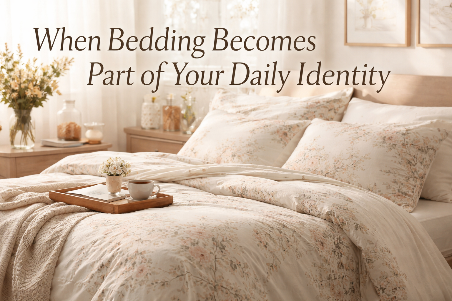 When Bedding Becomes Part of Your Daily Identity