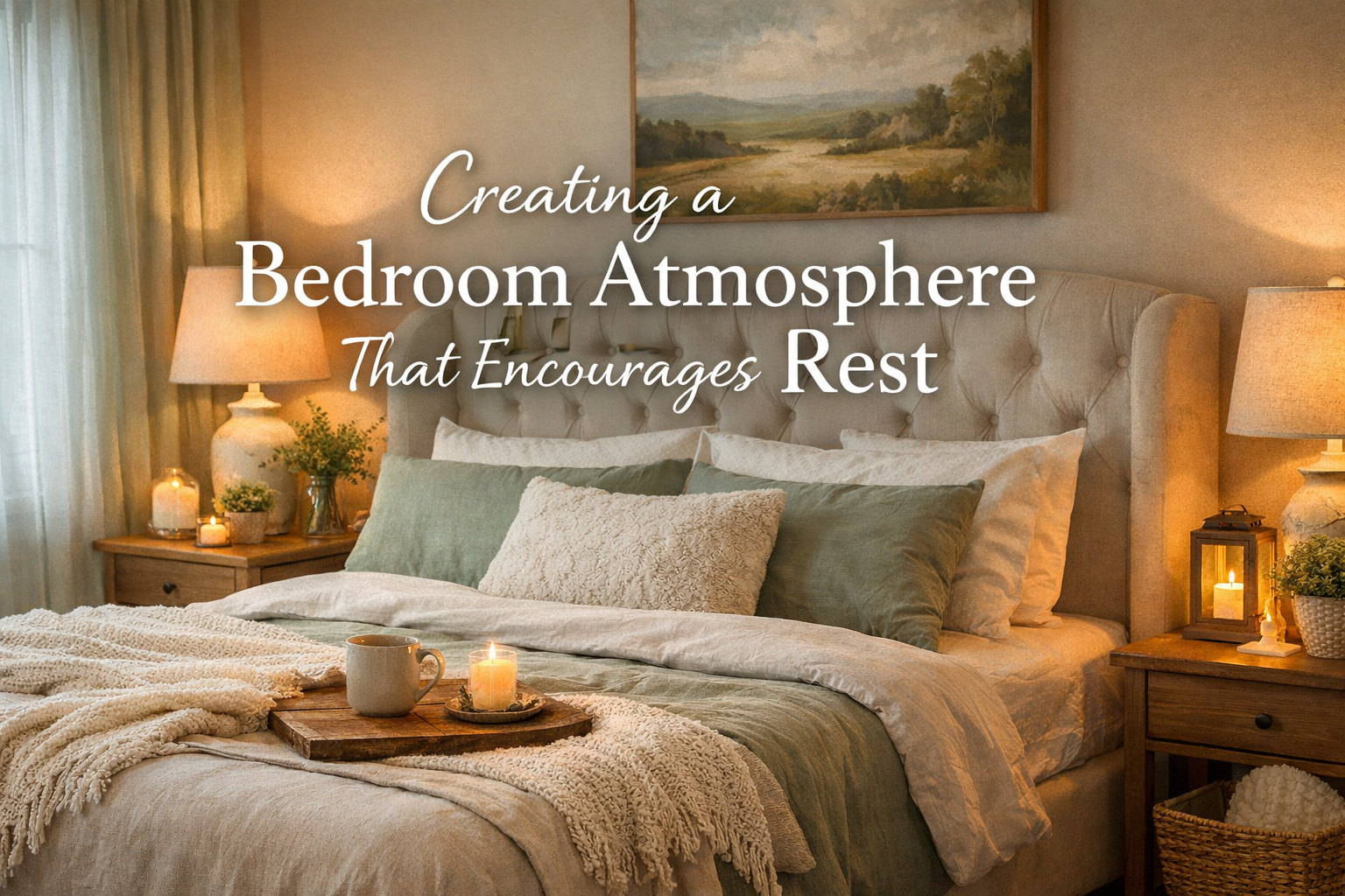 Creating a Bedroom Atmosphere That Encourages Rest