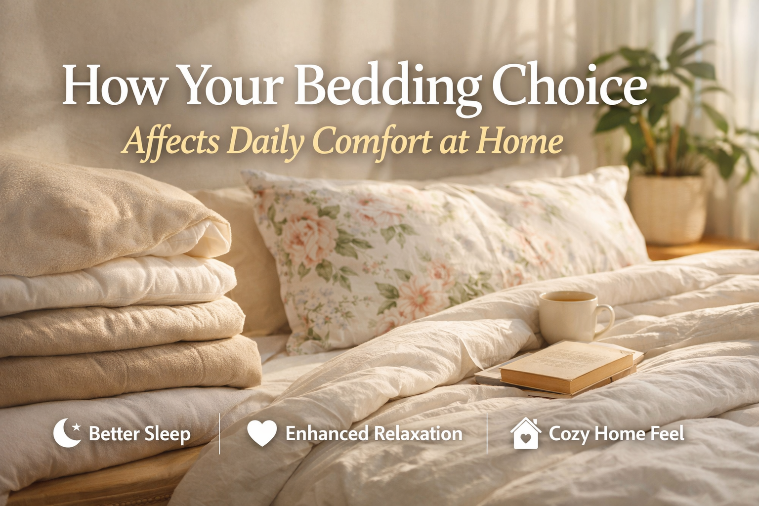 How Your Bedding Choice Affects Daily Comfort at Home