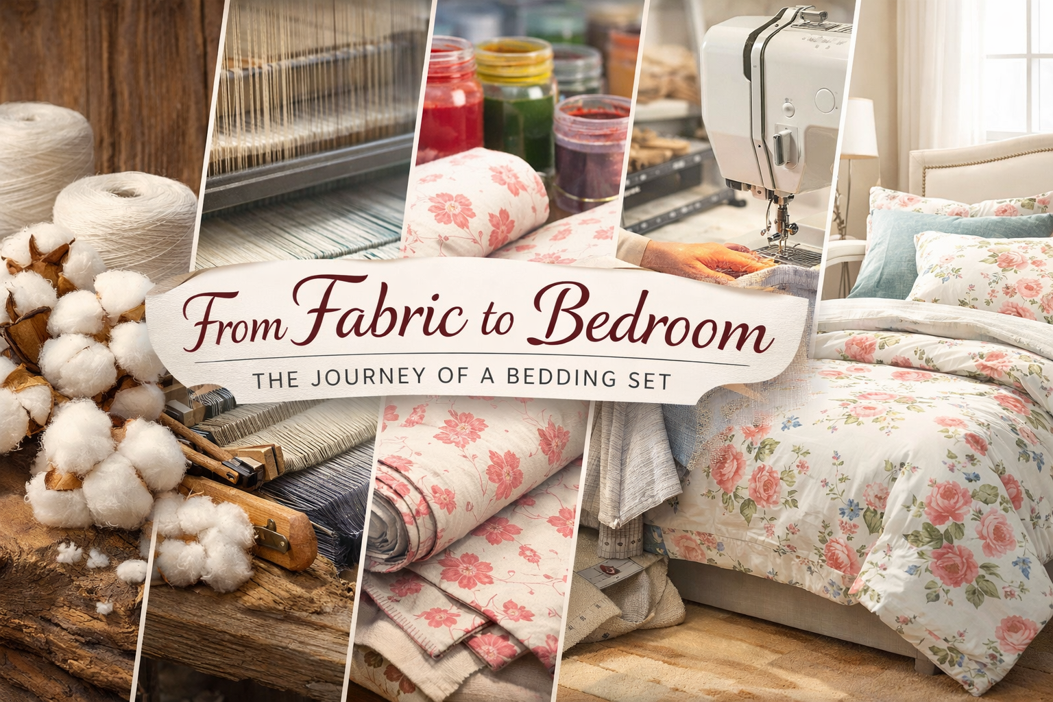 From Fabric to Bedroom: The Journey of a Bedding Set