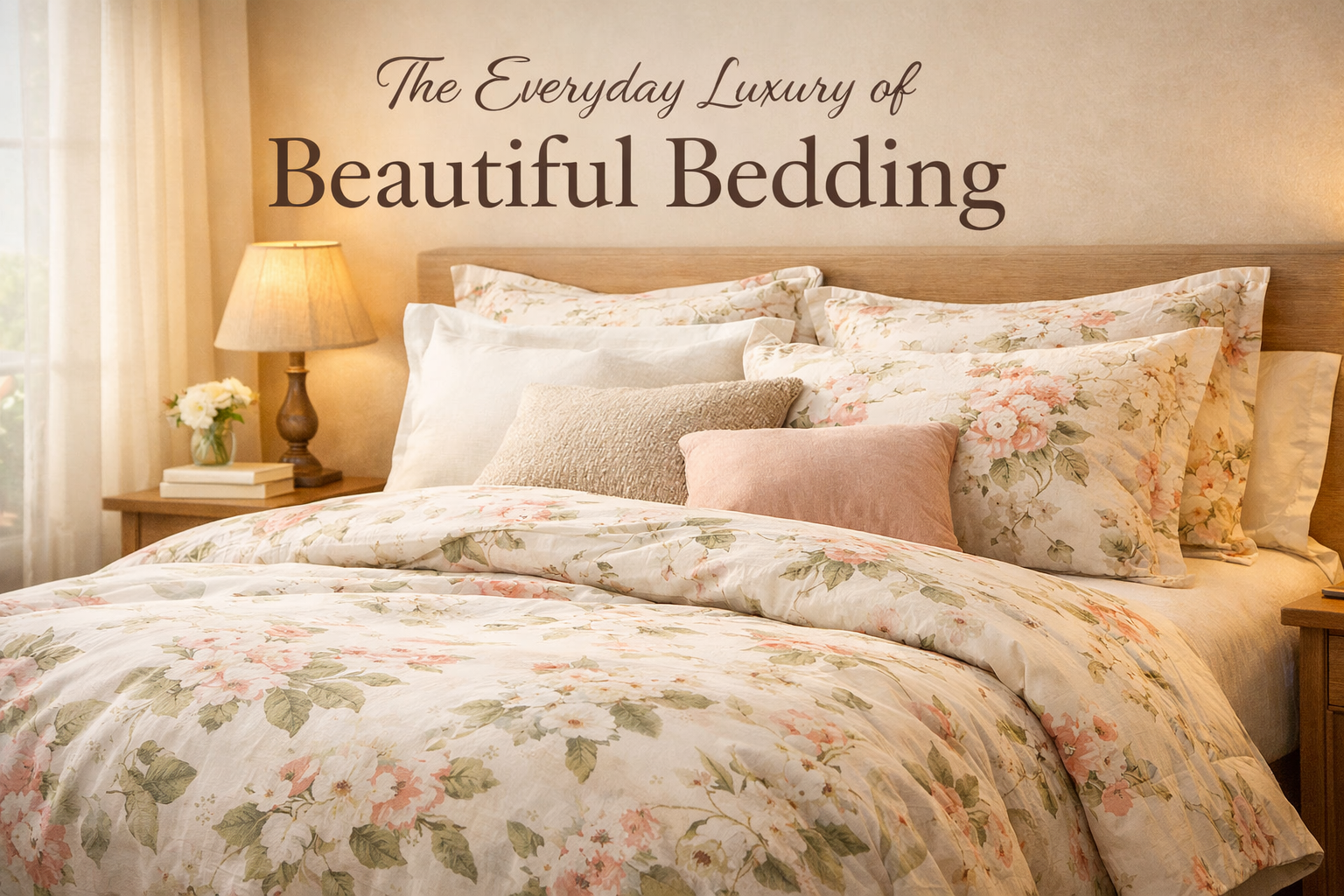 The Everyday Luxury of Beautiful Bedding