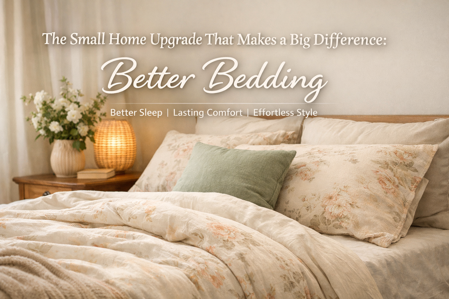 The Small Home Upgrade That Makes a Big Difference: Better Bedding