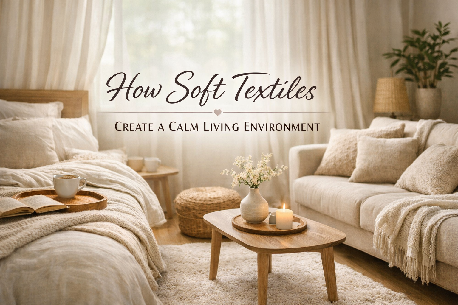 How Soft Textiles Create a Calm Living Environment