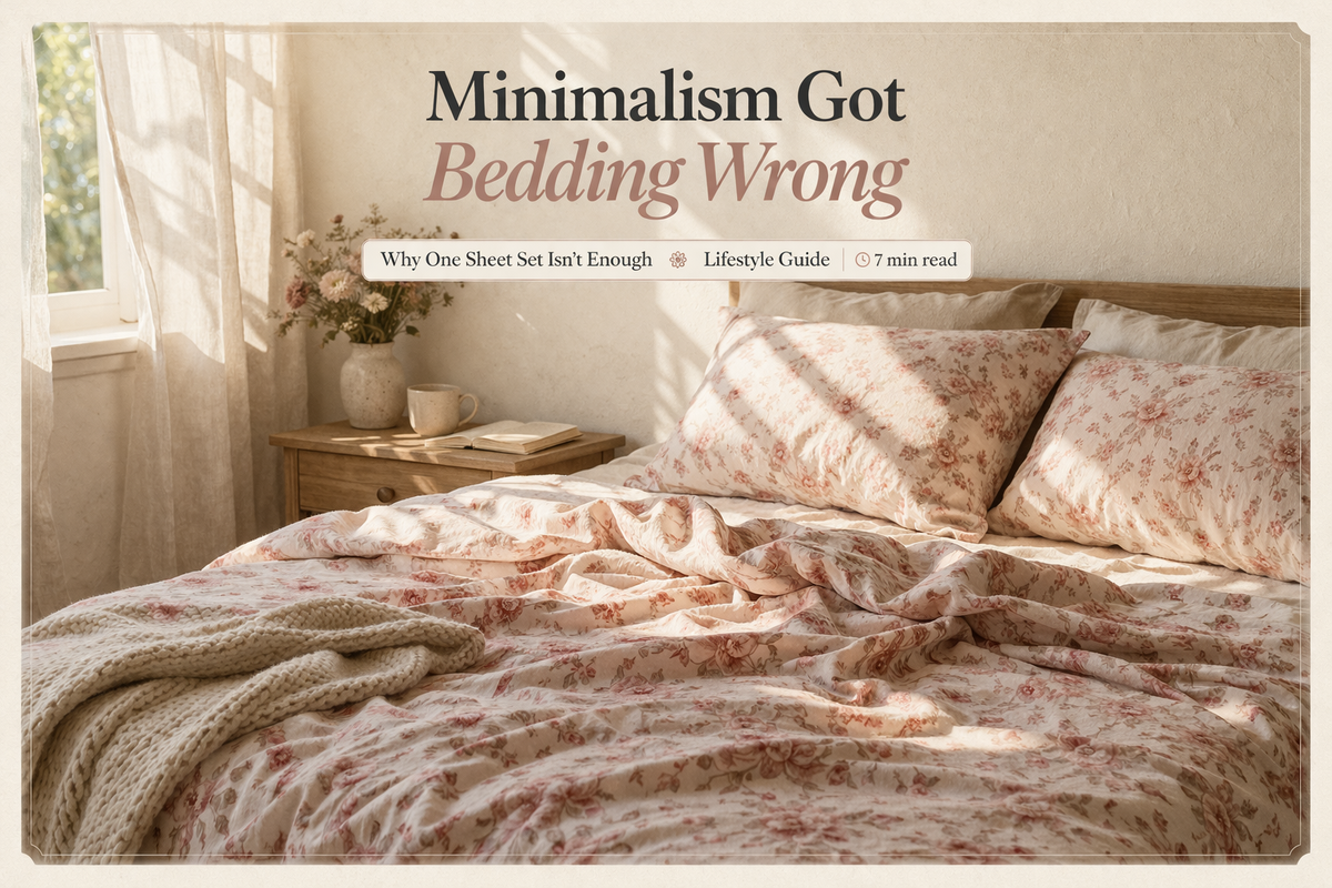 Minimalism Got Bedding Wrong