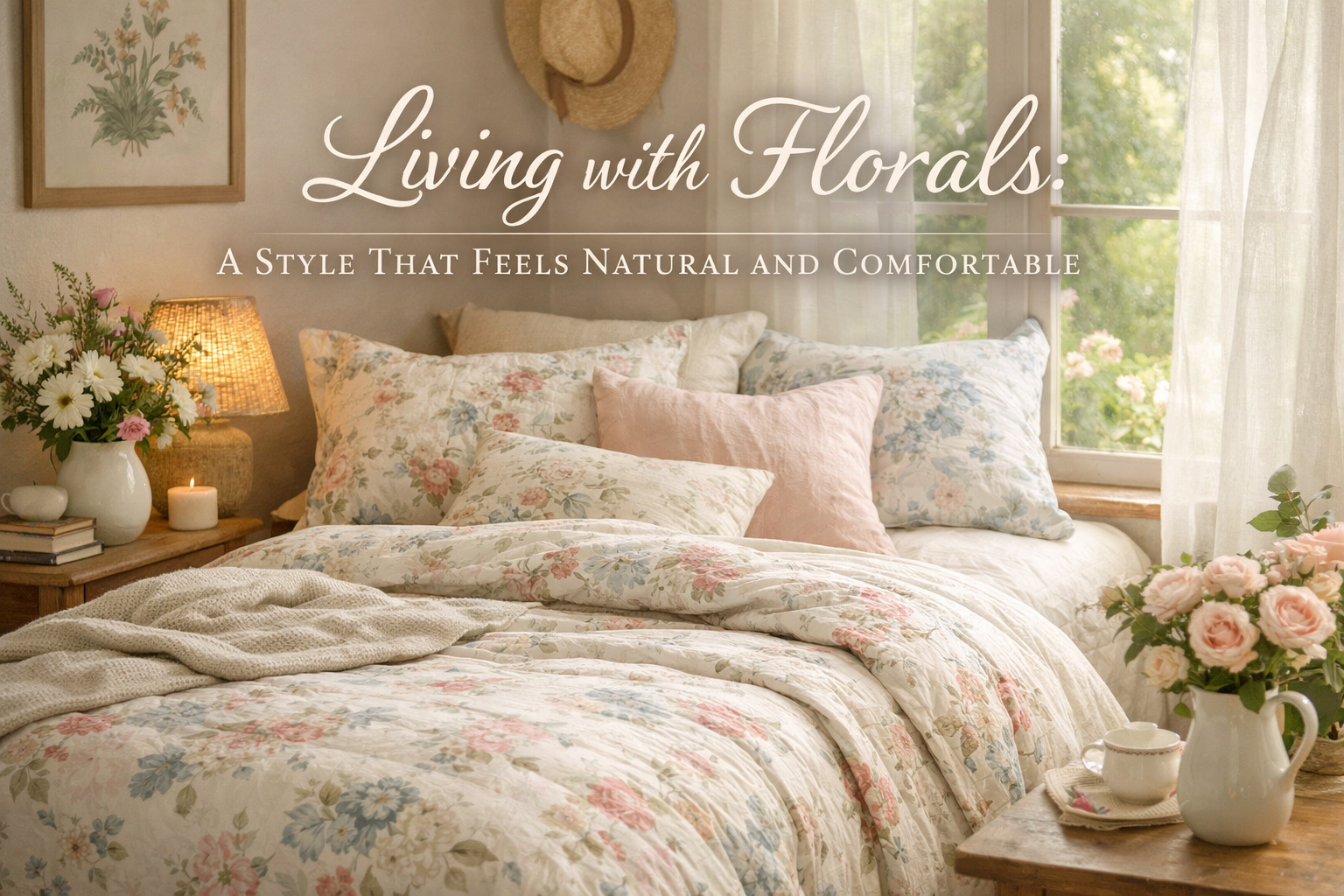 Living with Florals: A Style That Feels Natural and Comfortable