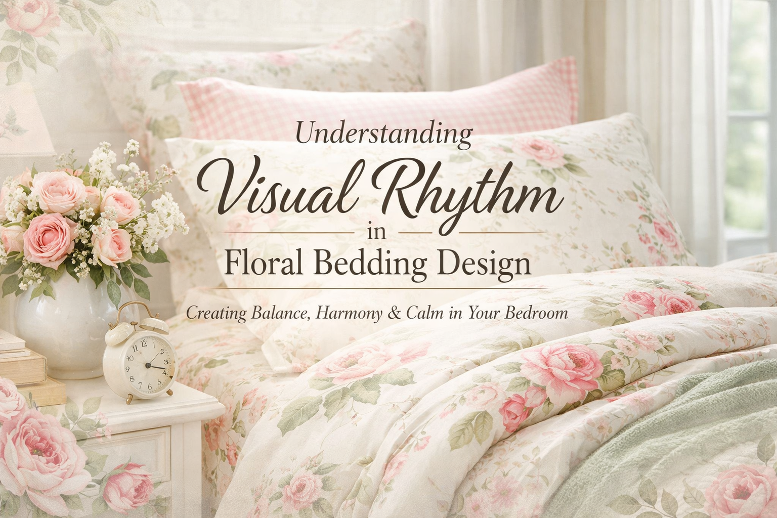 Understanding Visual Rhythm in Floral Bedding Design