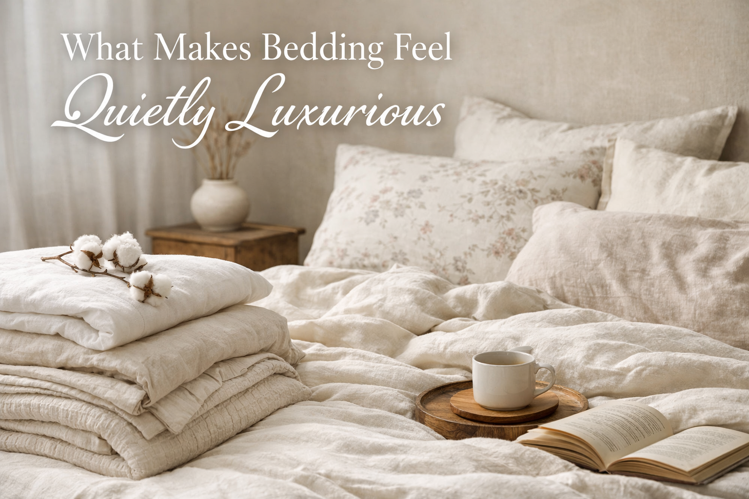 What Makes Bedding Feel Quietly Luxurious
