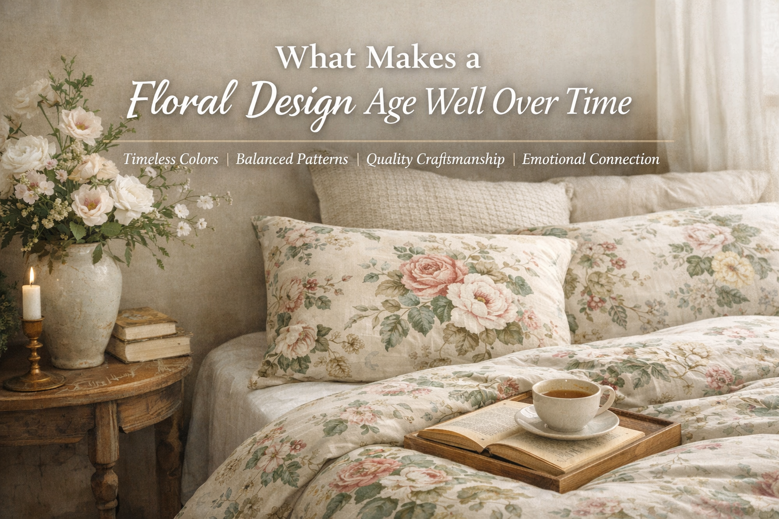 What Makes a Floral Design Age Well Over Time