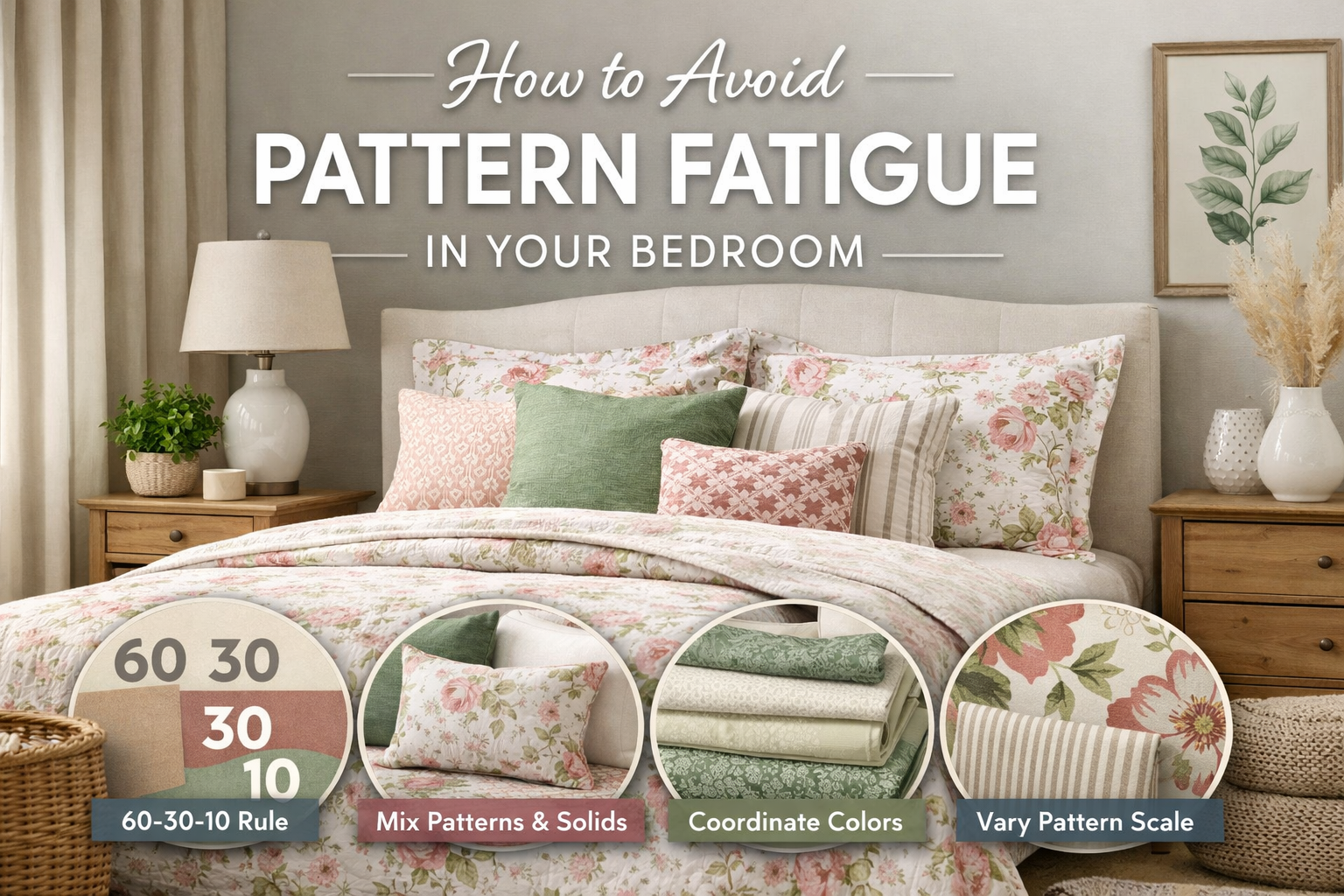 How to Avoid Pattern Fatigue in Your Bedroom