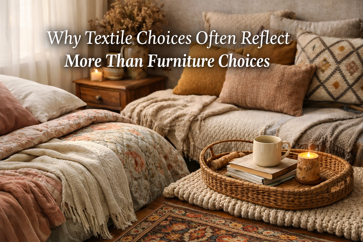 Why Textile Choices Often Reflect More Than Furniture Choices