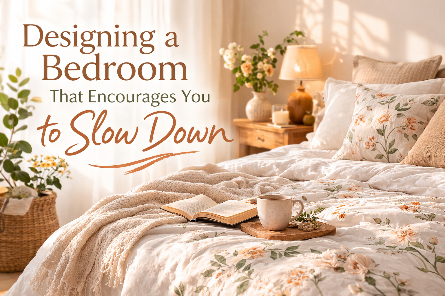 Designing a Bedroom That Encourages You to Slow Down