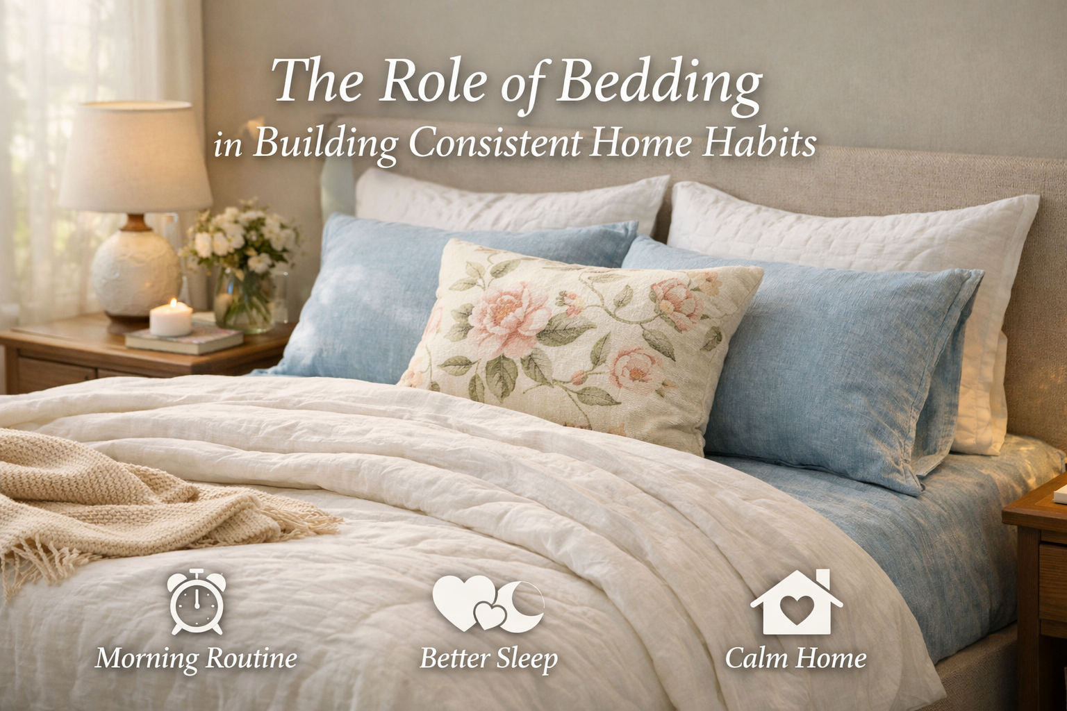 The Role of Bedding in Building Consistent Home Habits