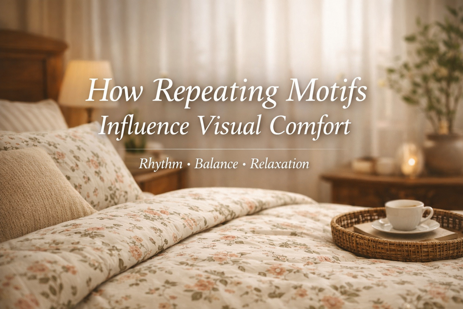 How Repeating Motifs Influence Visual Comfort