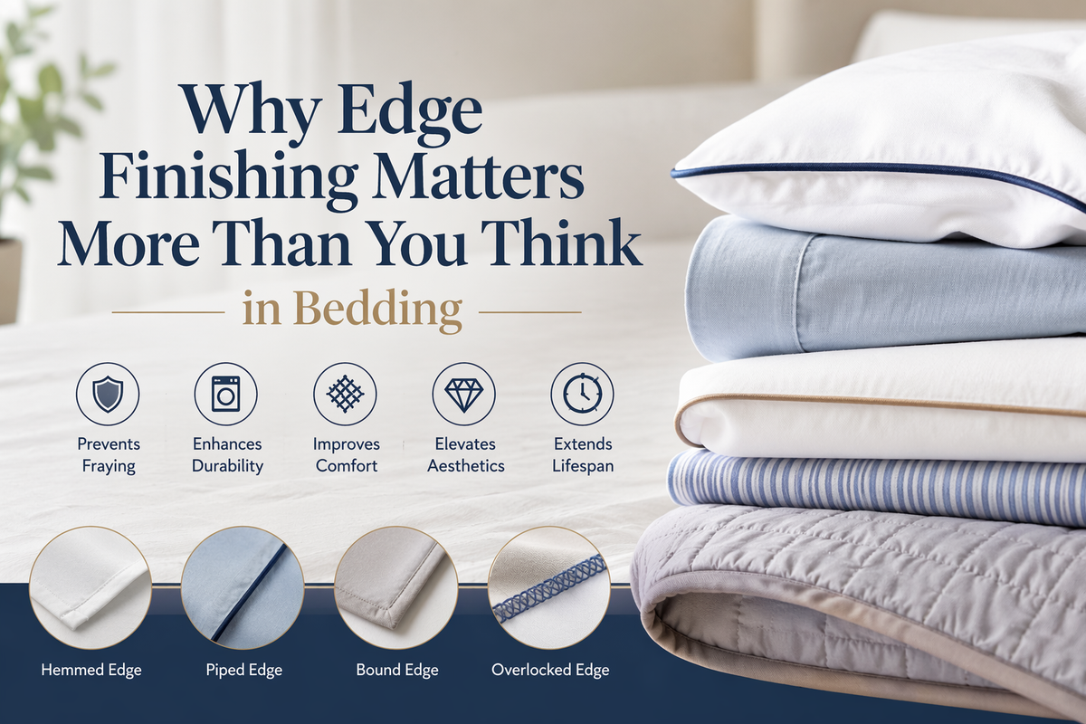 Why Edge Finishing Matters More Than You Think in Bedding – FADFAY