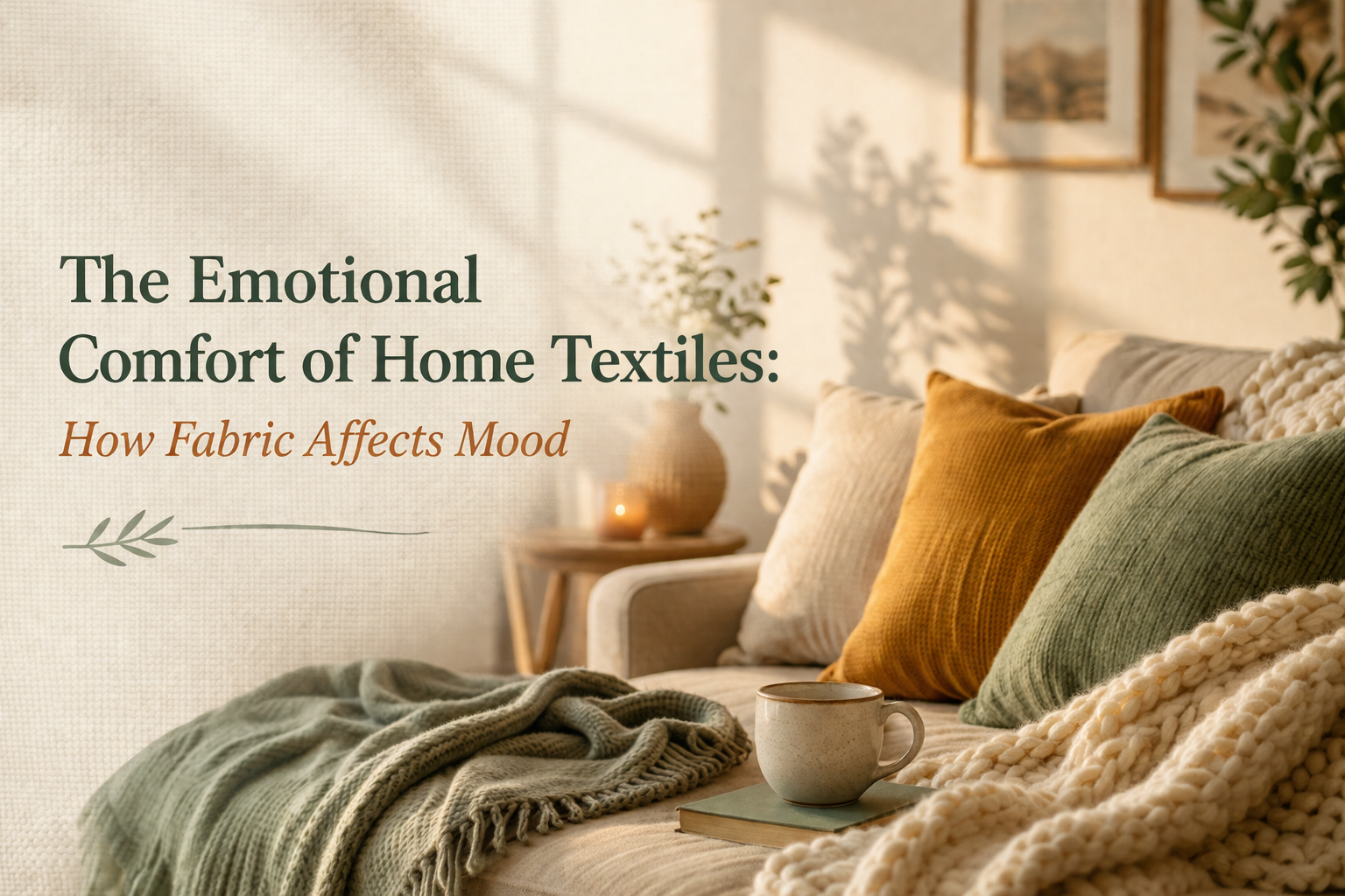 The Emotional Comfort of Home Textiles: How Fabric Affects Mood