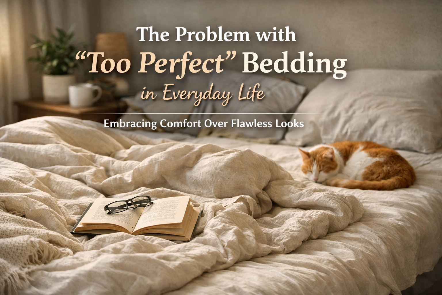 The Problem with ‘Too Perfect’ Bedding in Everyday Life