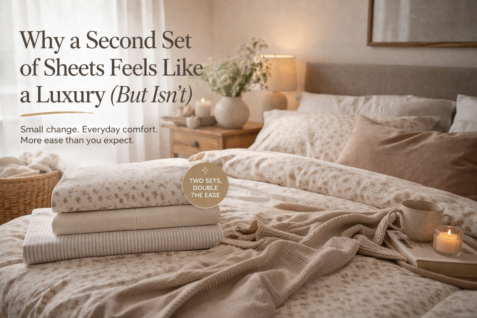 Why a Second Set of Sheets Feels Like a Luxury (But Isn’t)