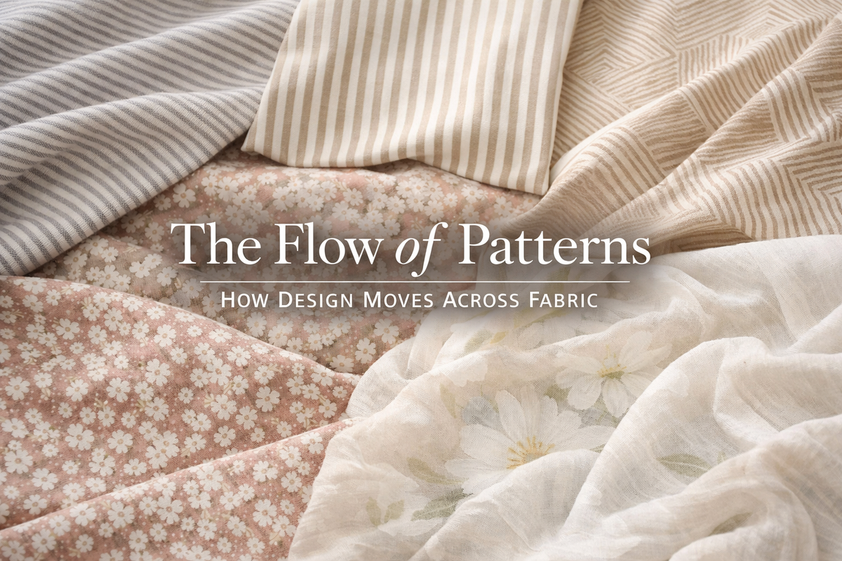 The Flow of Patterns: How Design Moves Across Fabric – FADFAY