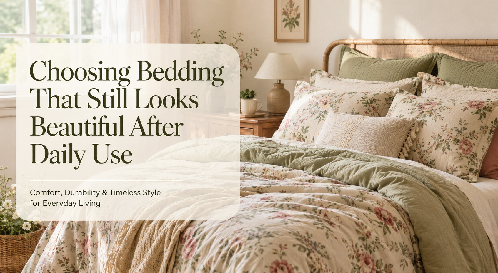 Choosing Bedding That Still Looks Beautiful After Daily Use