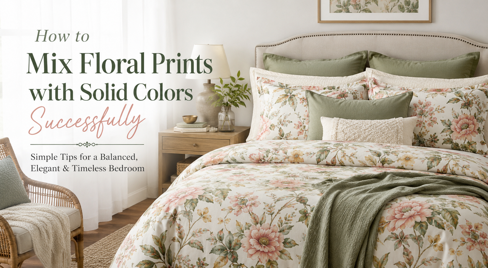 How to Mix Floral Prints with Solid Colors Successfully