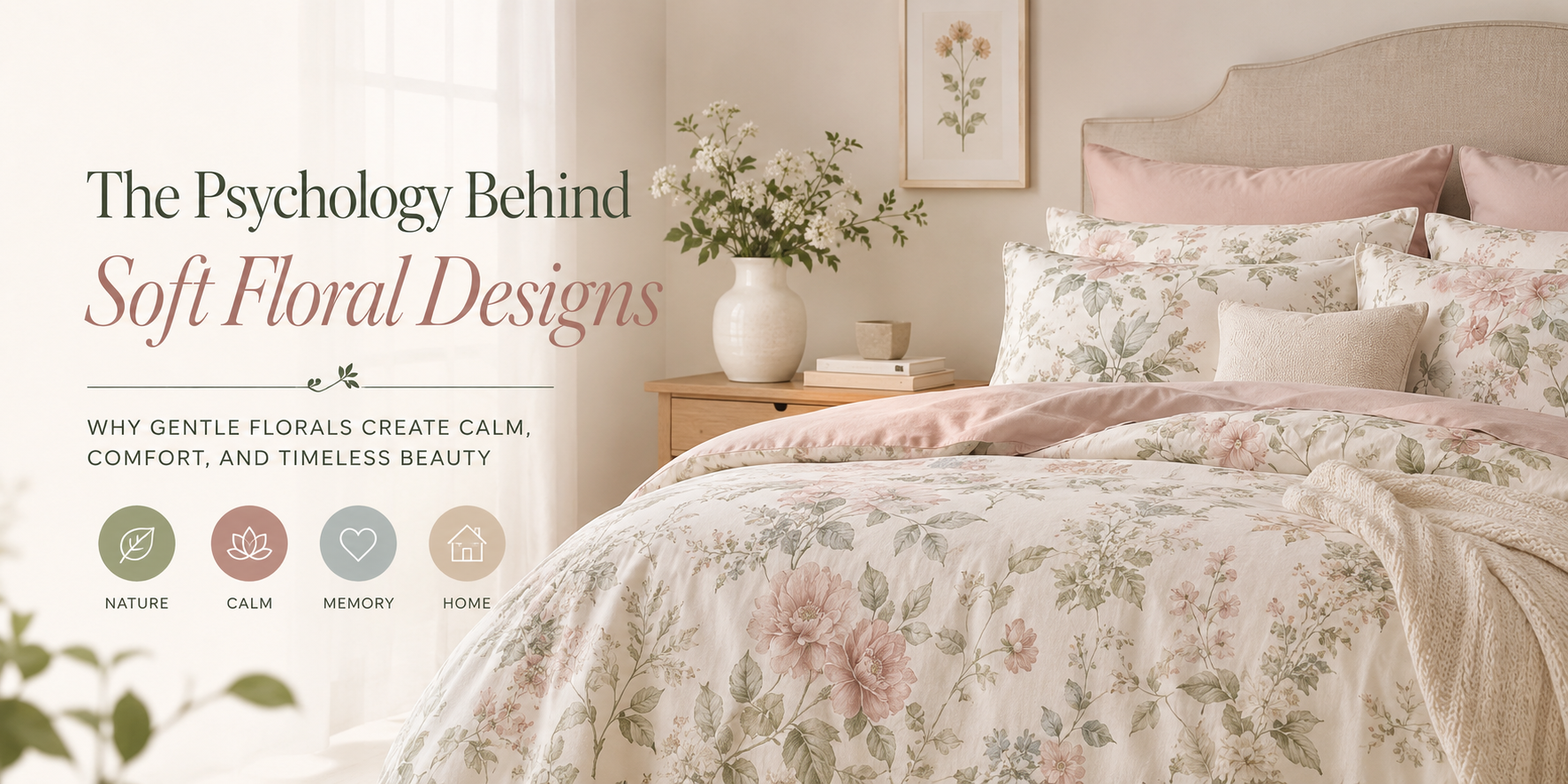 The Psychology Behind Soft Floral Designs