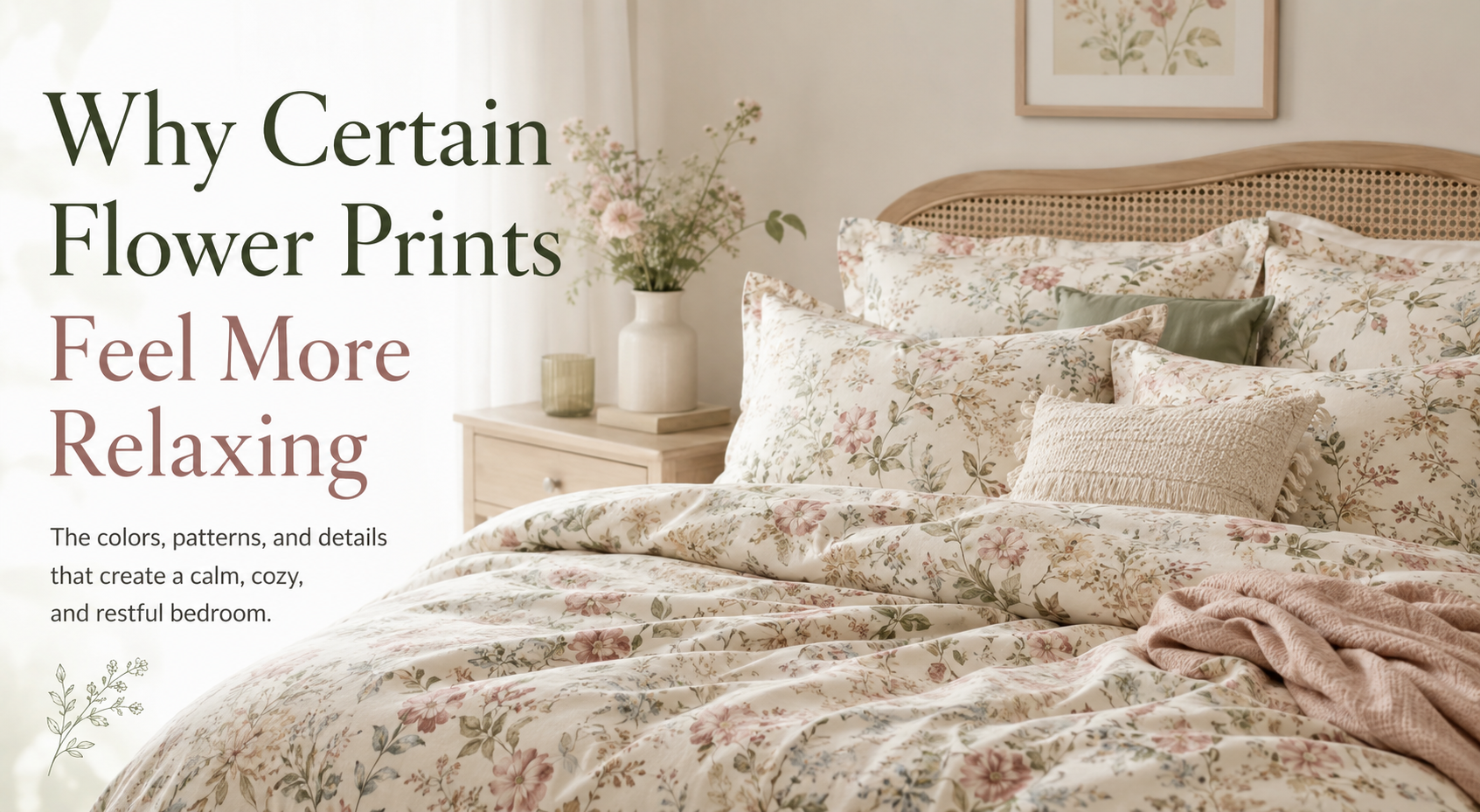 Why Certain Flower Prints Feel More Relaxing