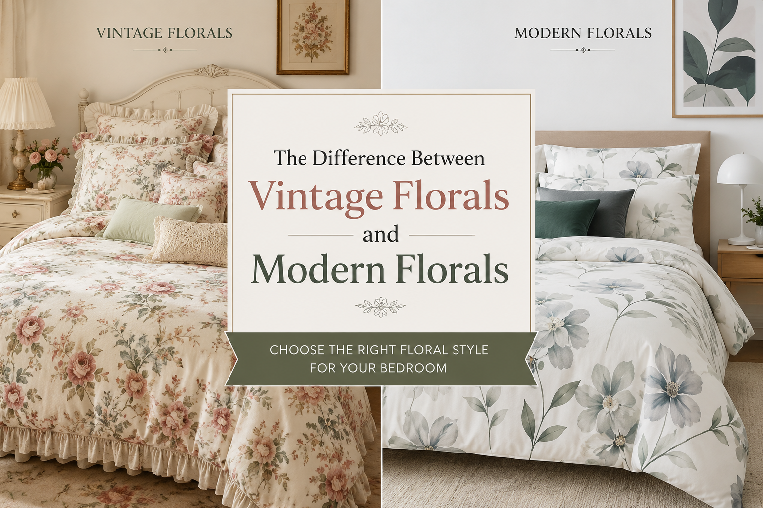 The Difference Between Vintage Florals and Modern Florals