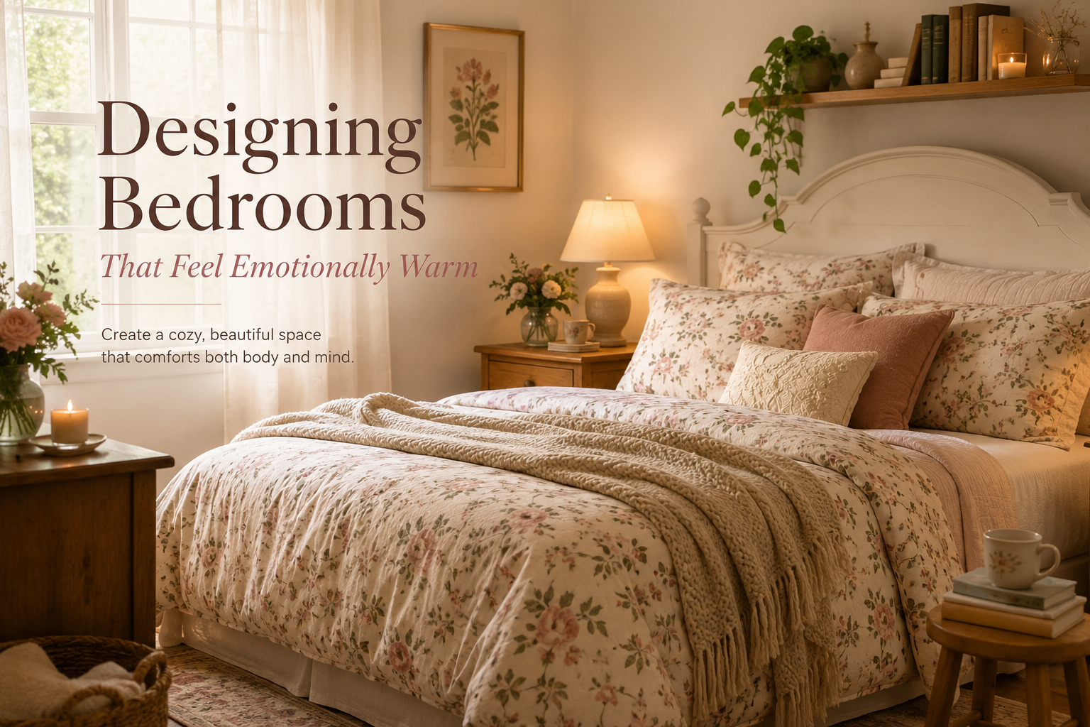 Designing Bedrooms That Feel Emotionally Warm
