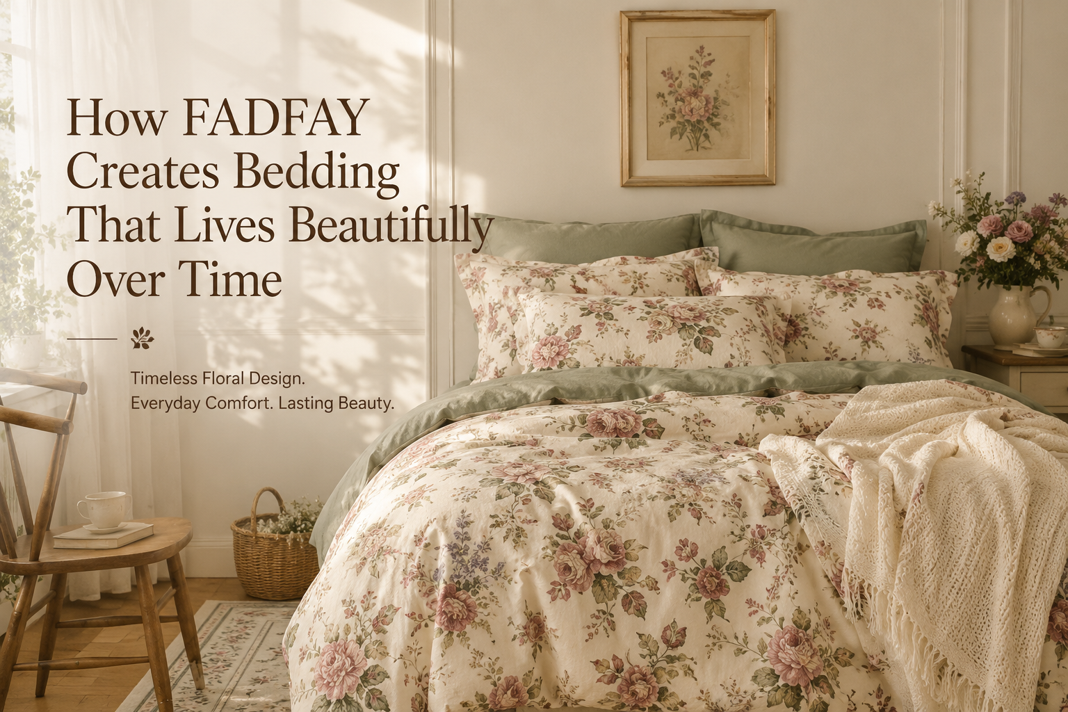 How FADFAY Creates Bedding That Lives Beautifully Over Time