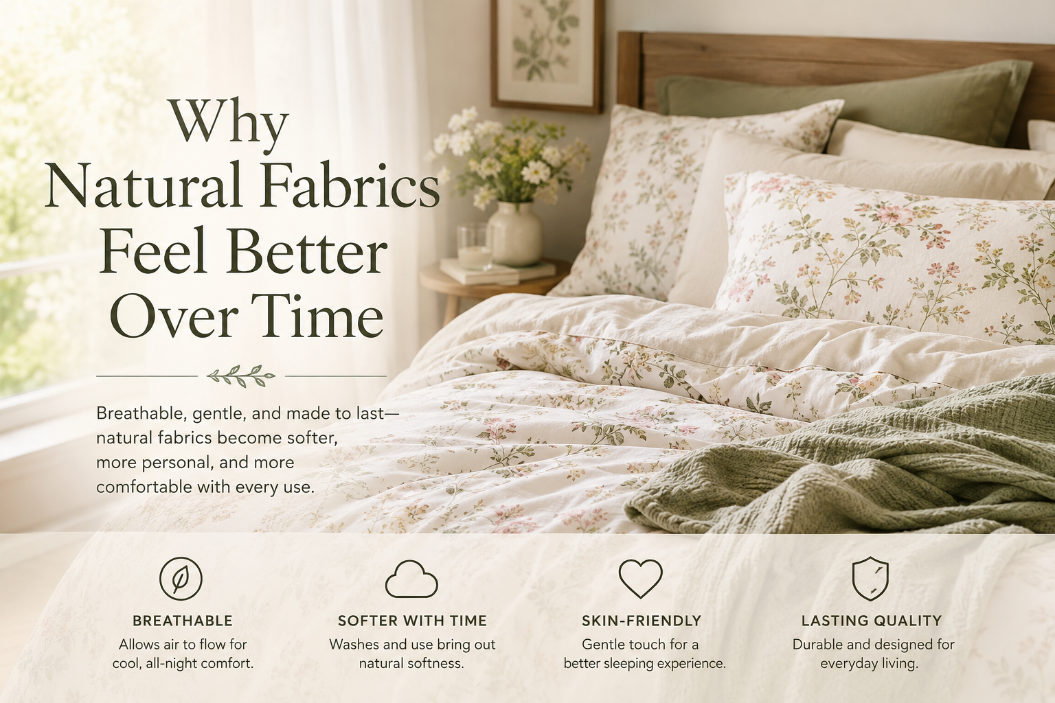 Why Natural Fabrics Feel Better Over Time