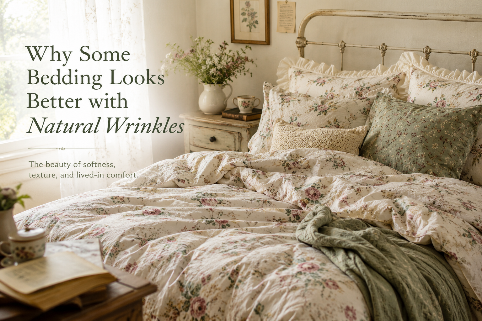 Why Some Bedding Looks Better with Natural Wrinkles