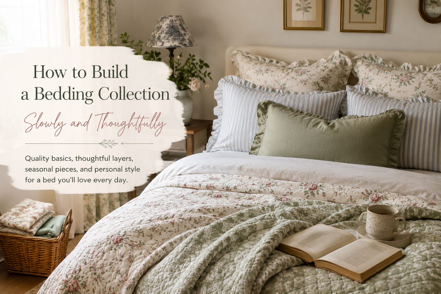 How to Build a Bedding Collection Slowly and Thoughtfully