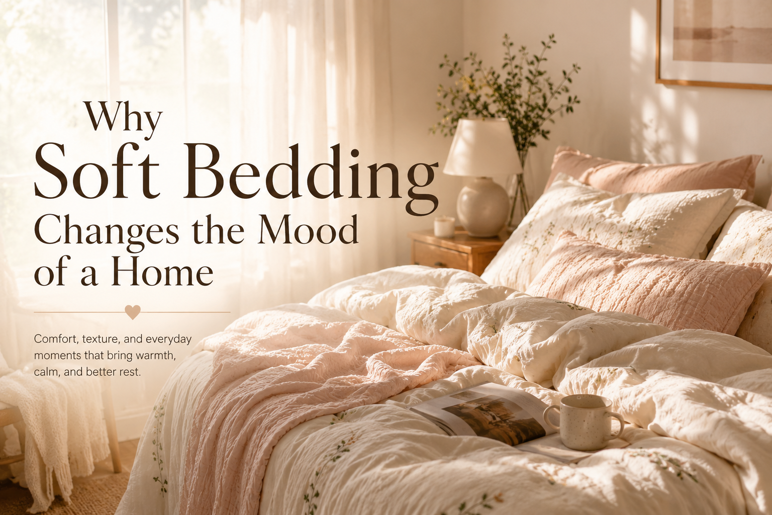 Why Soft Bedding Changes the Mood of a Home