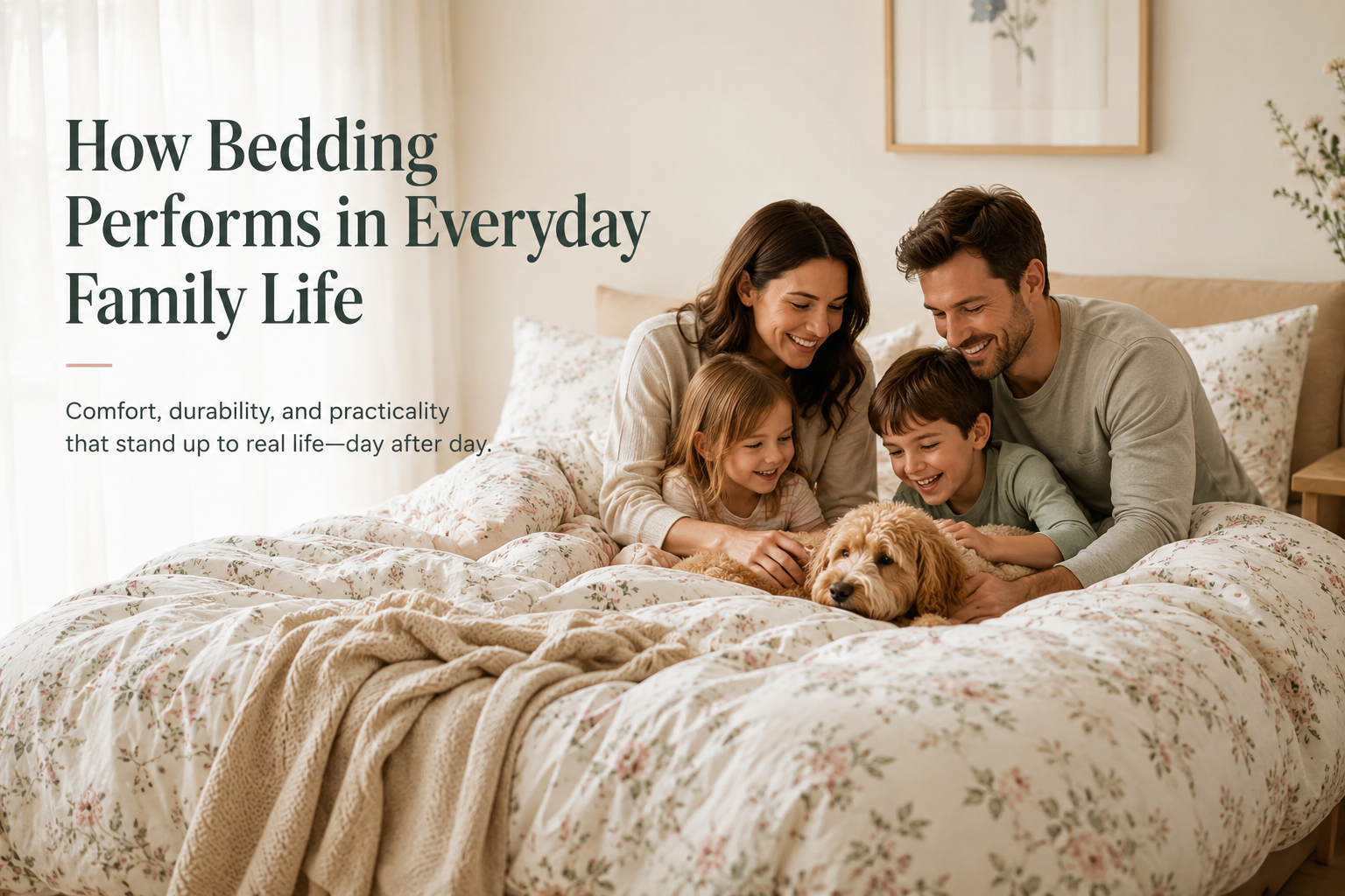 How Bedding Performs in Everyday Family Life