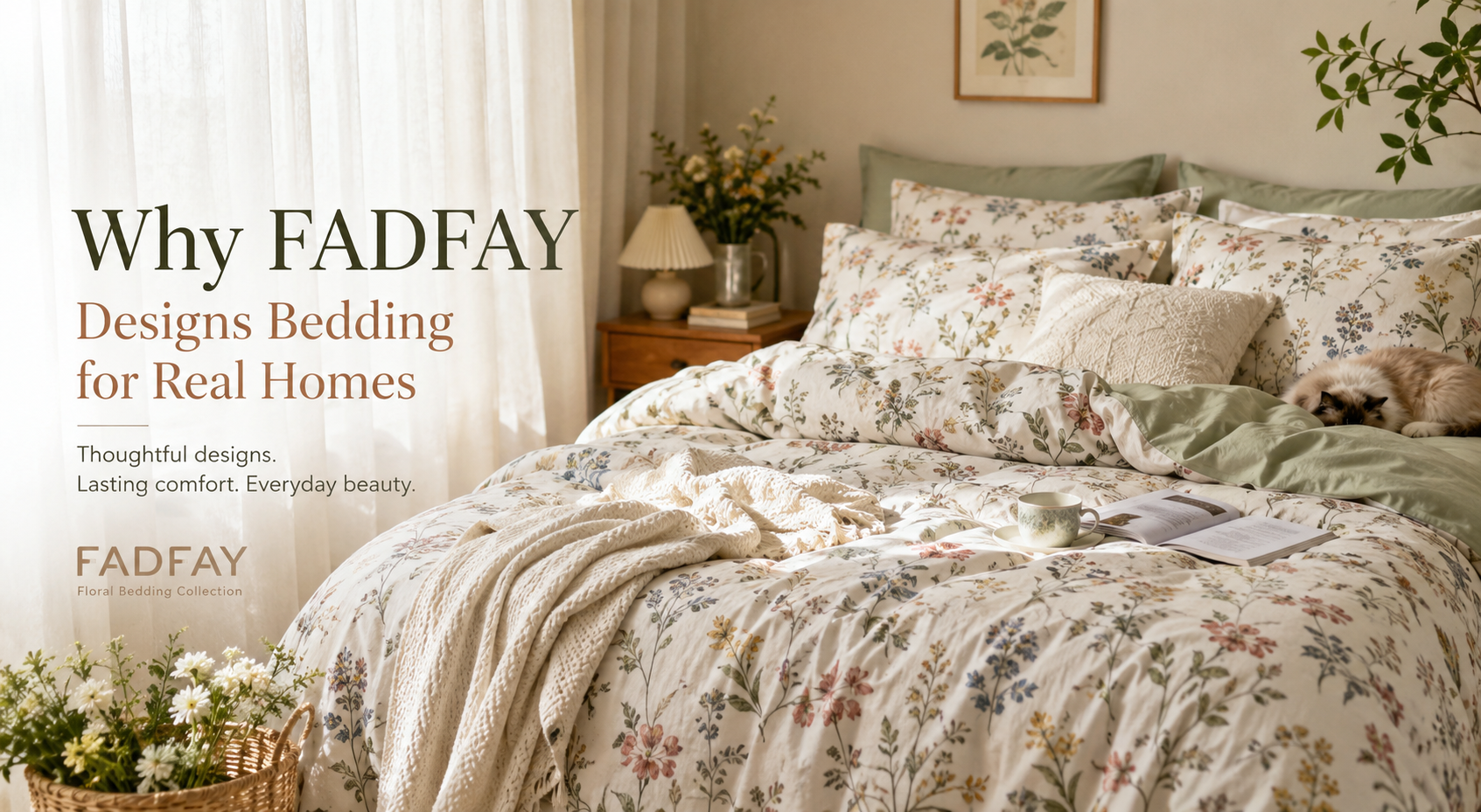 Why FADFAY Designs Bedding for Real Homes