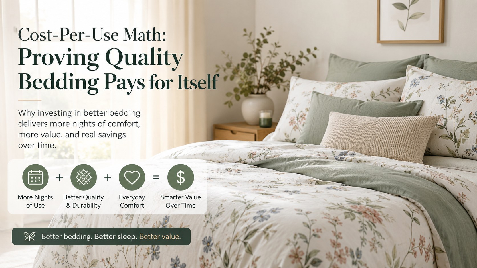 Cost-Per-Use Math: Proving Quality Bedding Pays for Itself