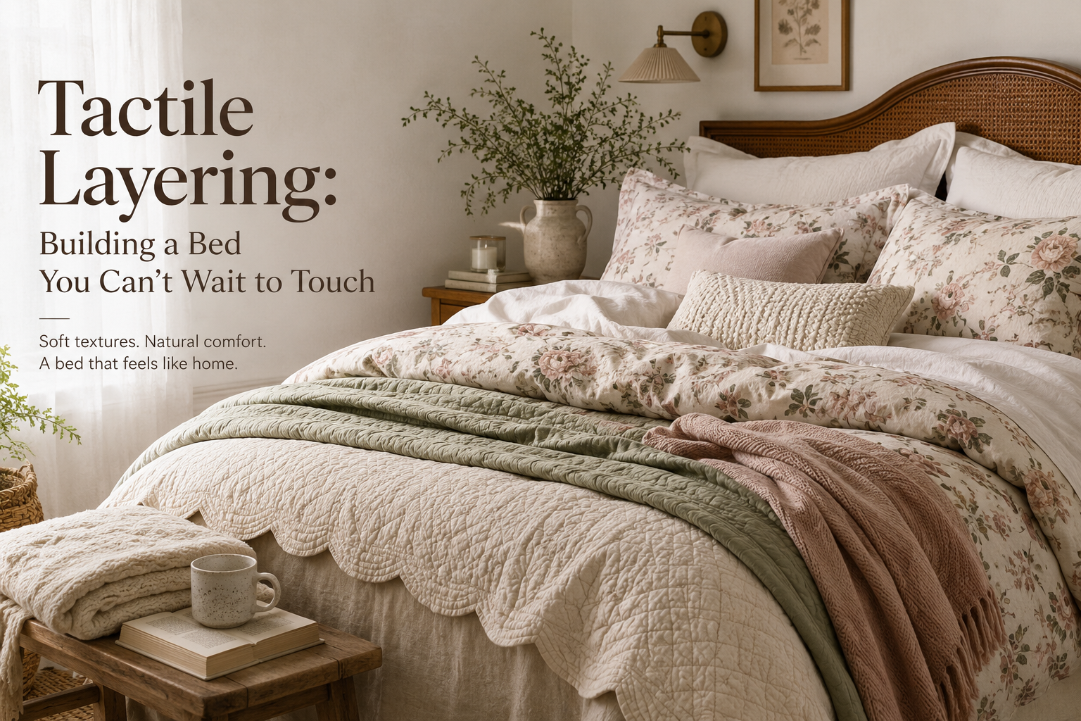 Tactile Layering: Building a Bed You Can’t Wait to Touch