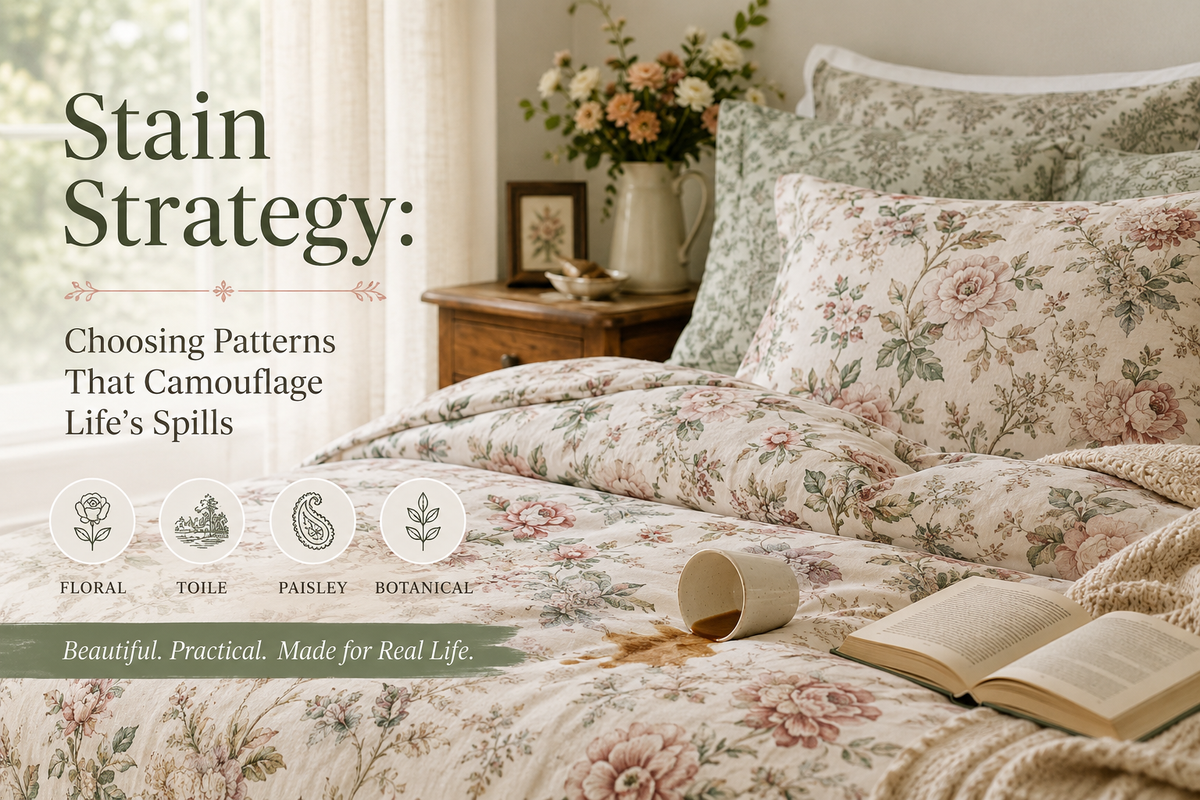 Stain Strategy: Choosing Patterns That Camouflage Life’s Spills