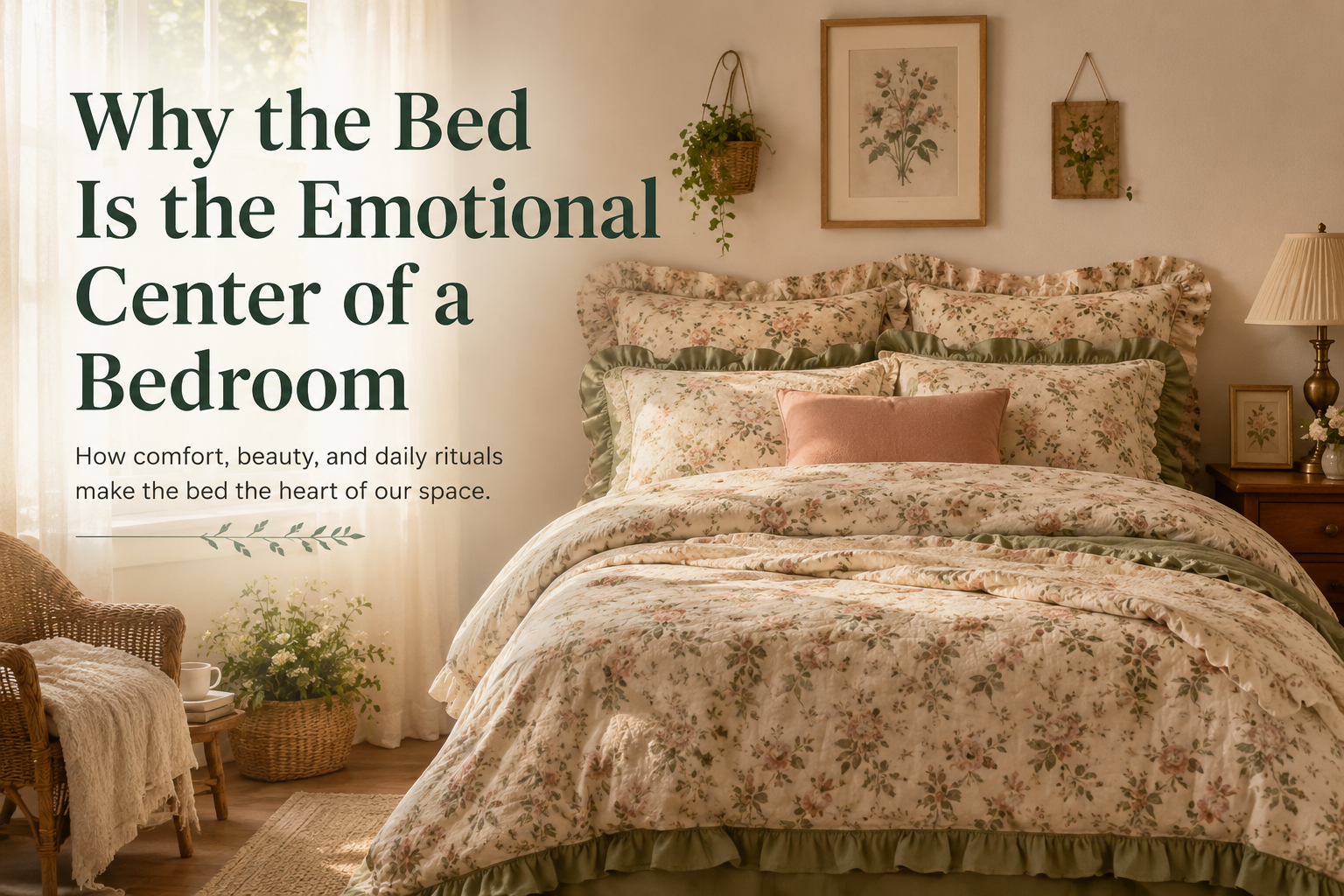 Why the Bed Is the Emotional Center of a Bedroom