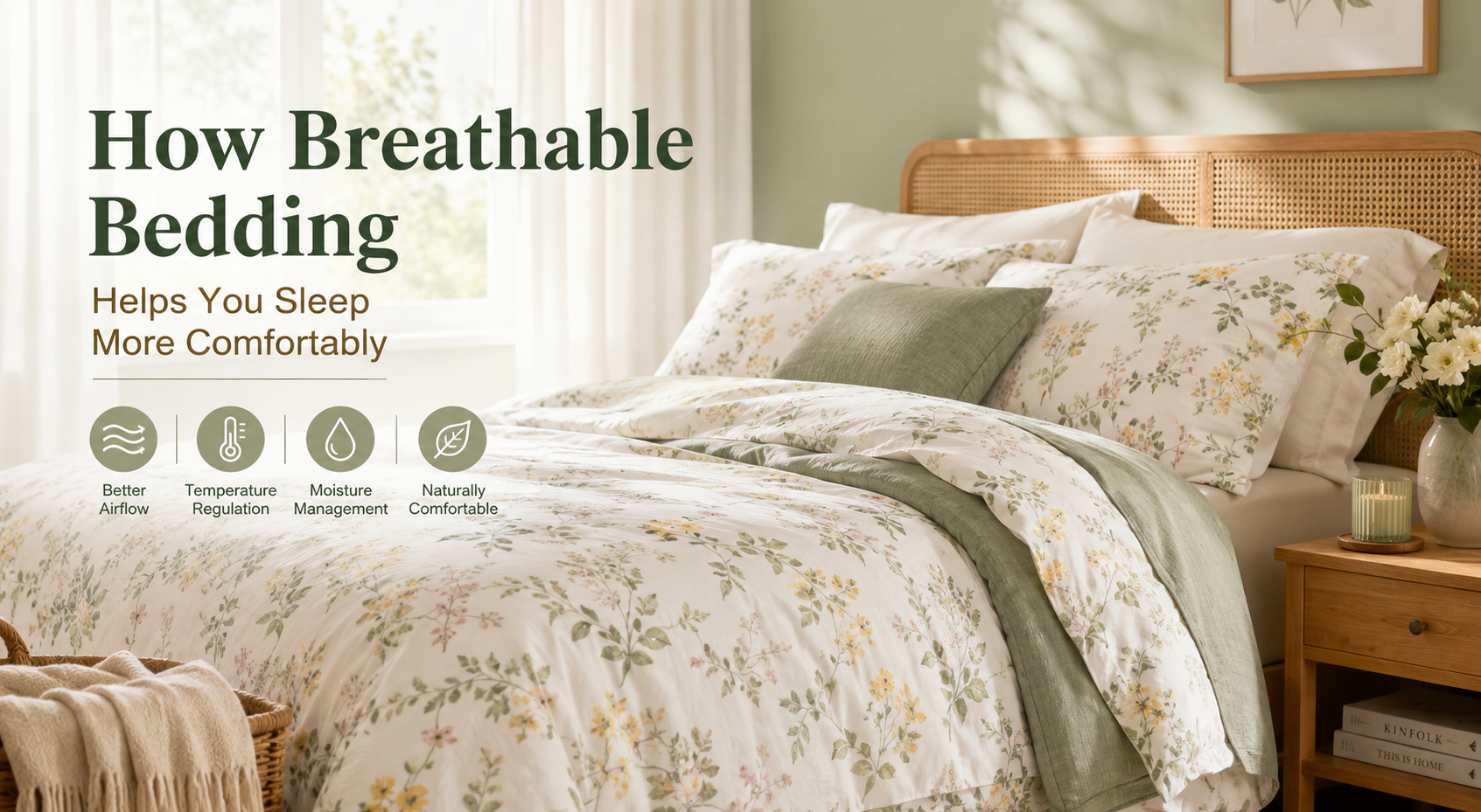 How Breathable Bedding Helps You Sleep More Comfortably