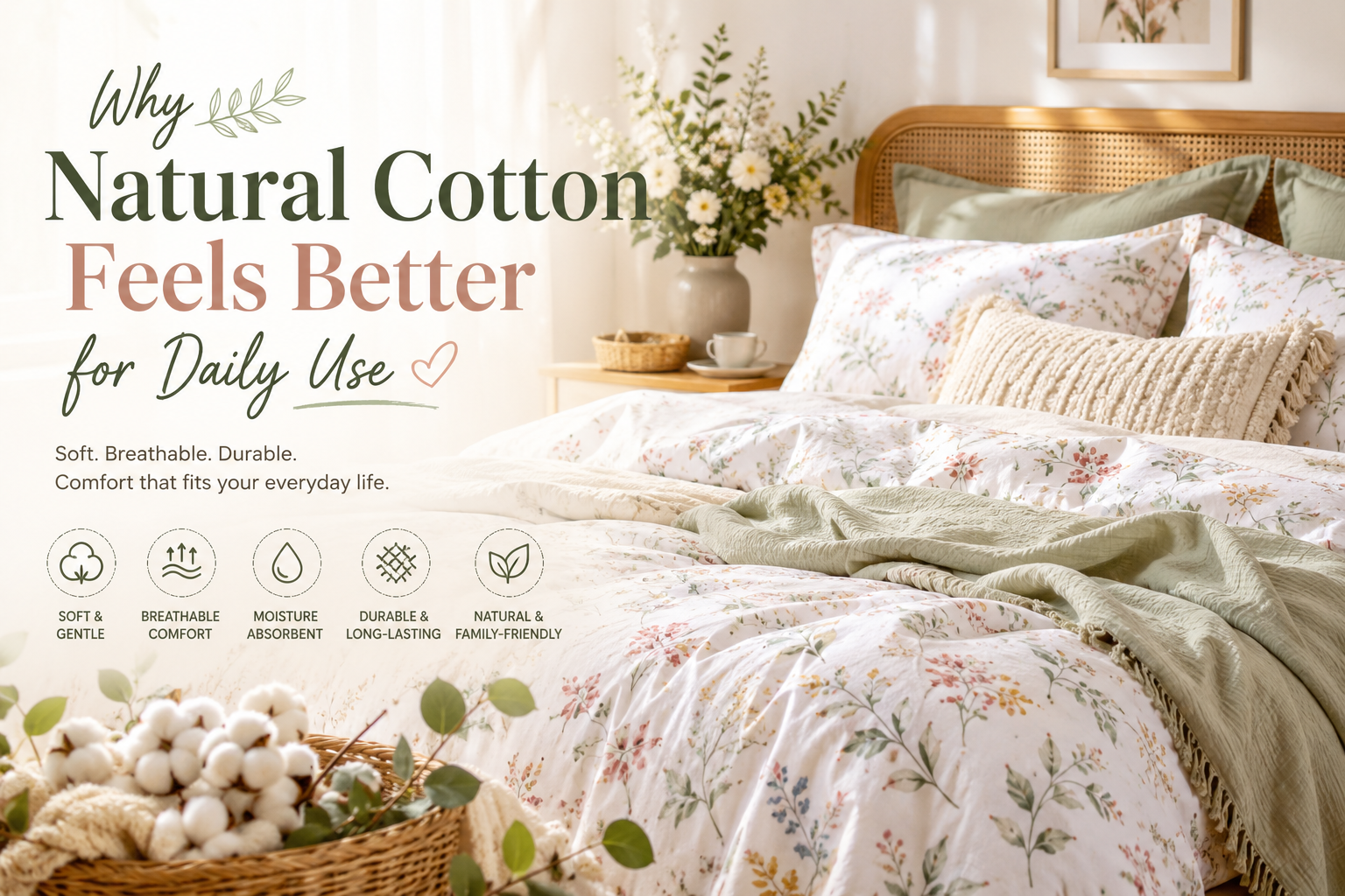 Why Natural Cotton Feels Better for Daily Use