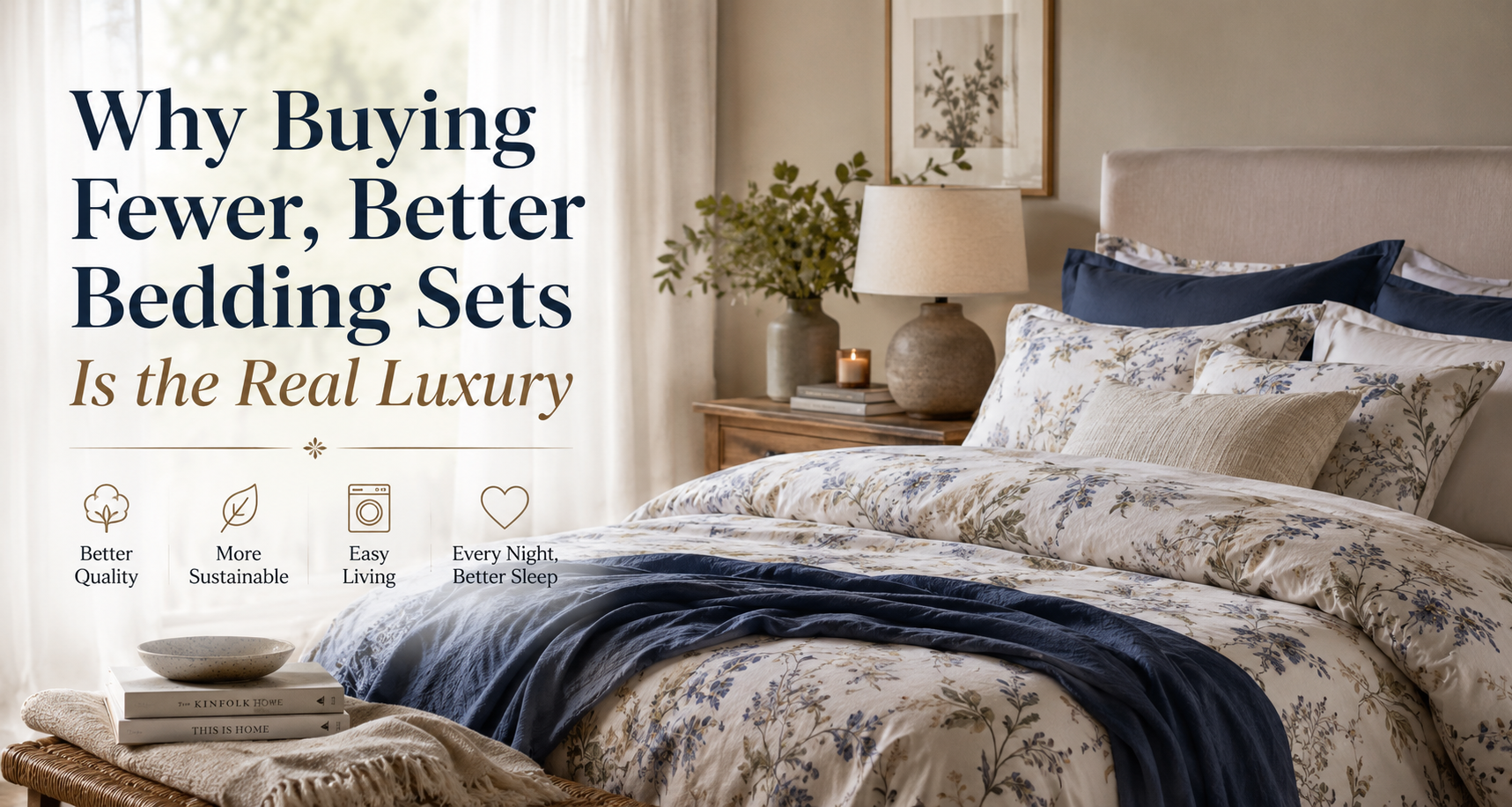 Why Buying Fewer, Better Bedding Sets Is the Real Luxury