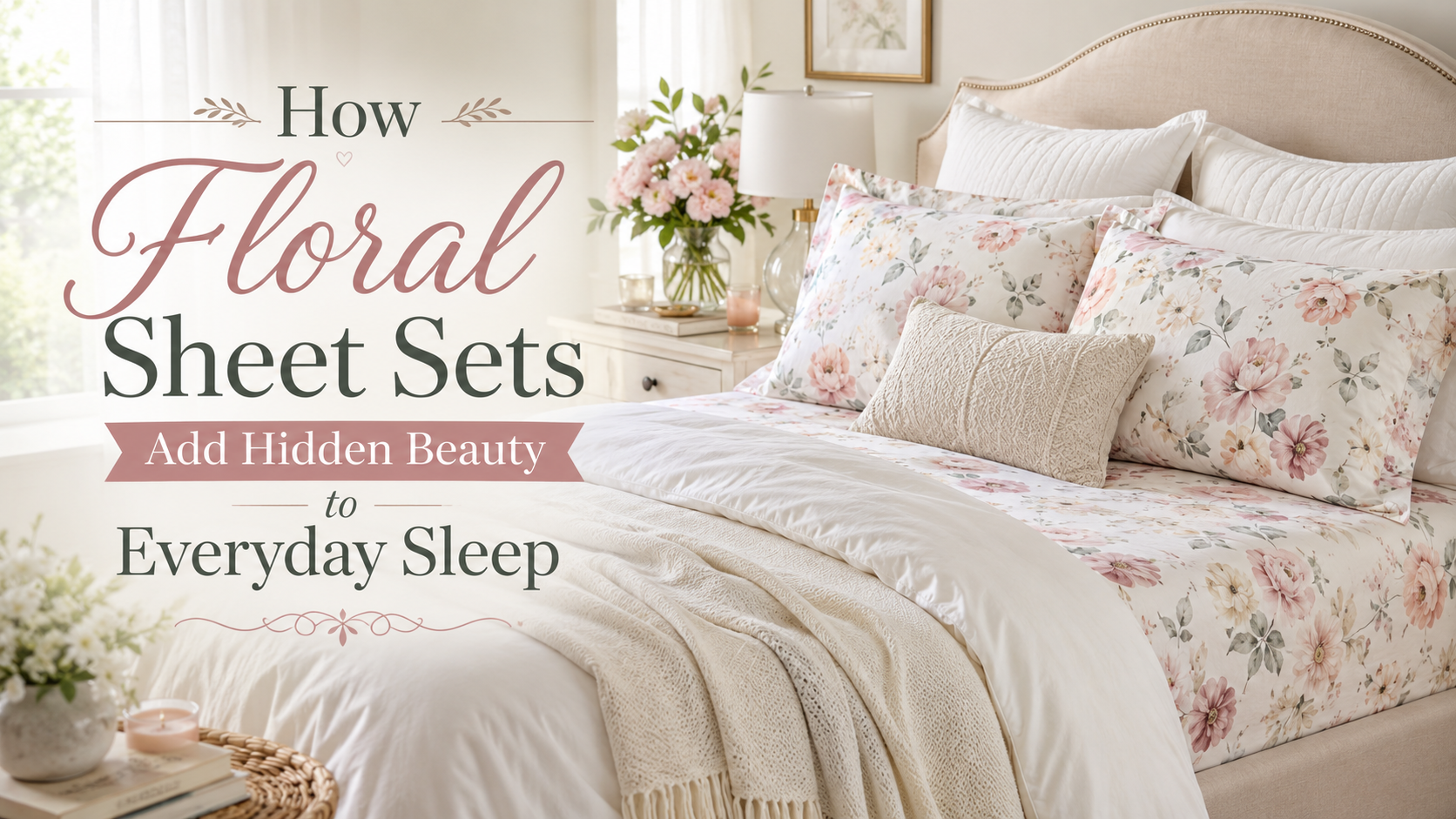 How Floral Sheet Sets Add Hidden Beauty to Everyday Sleep