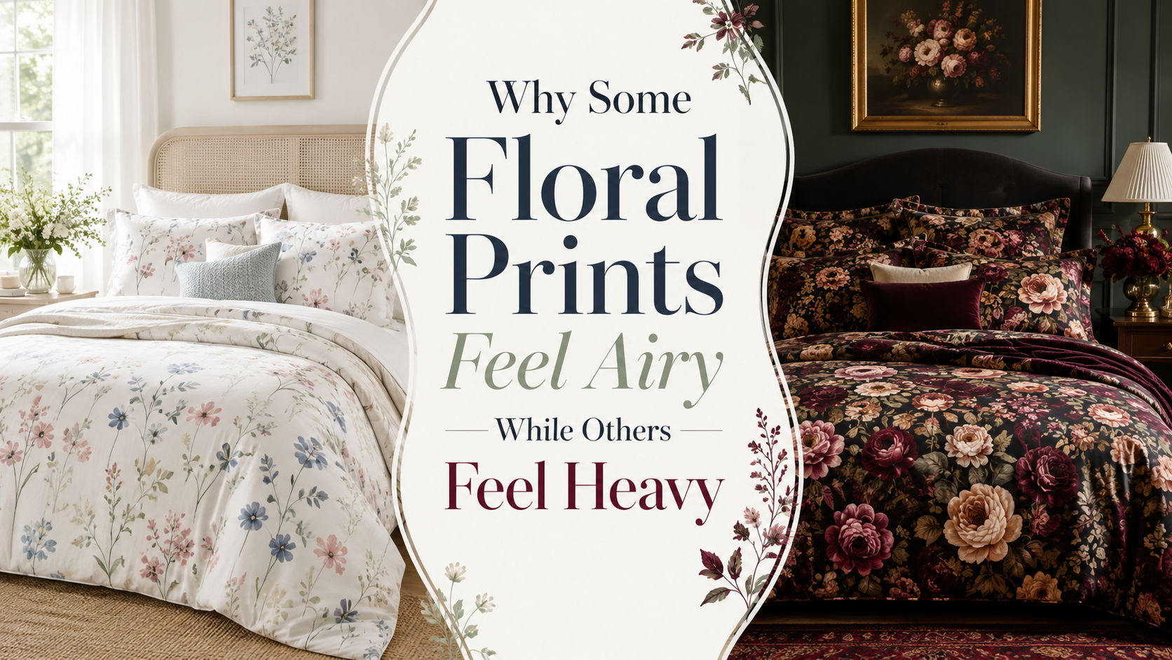 Why Some Floral Prints Feel Airy While Others Feel Heavy