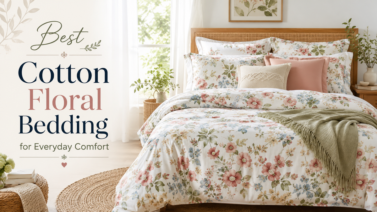 Best Cotton Floral Bedding for Everyday Comfort