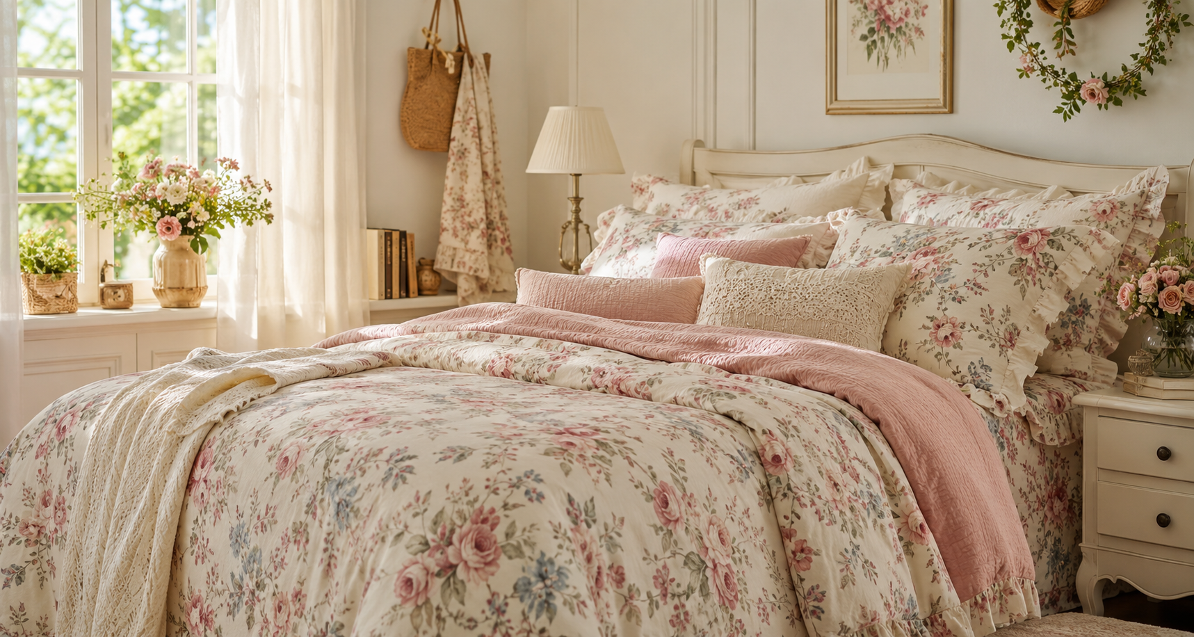 The Beauty of Romantic Florals in Everyday Bedroom Design