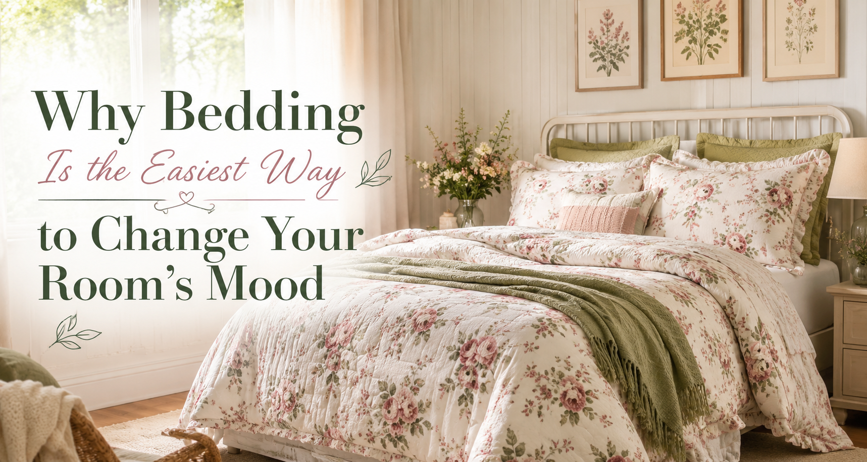 Why Bedding Is the Easiest Way to Change Your Room’s Mood