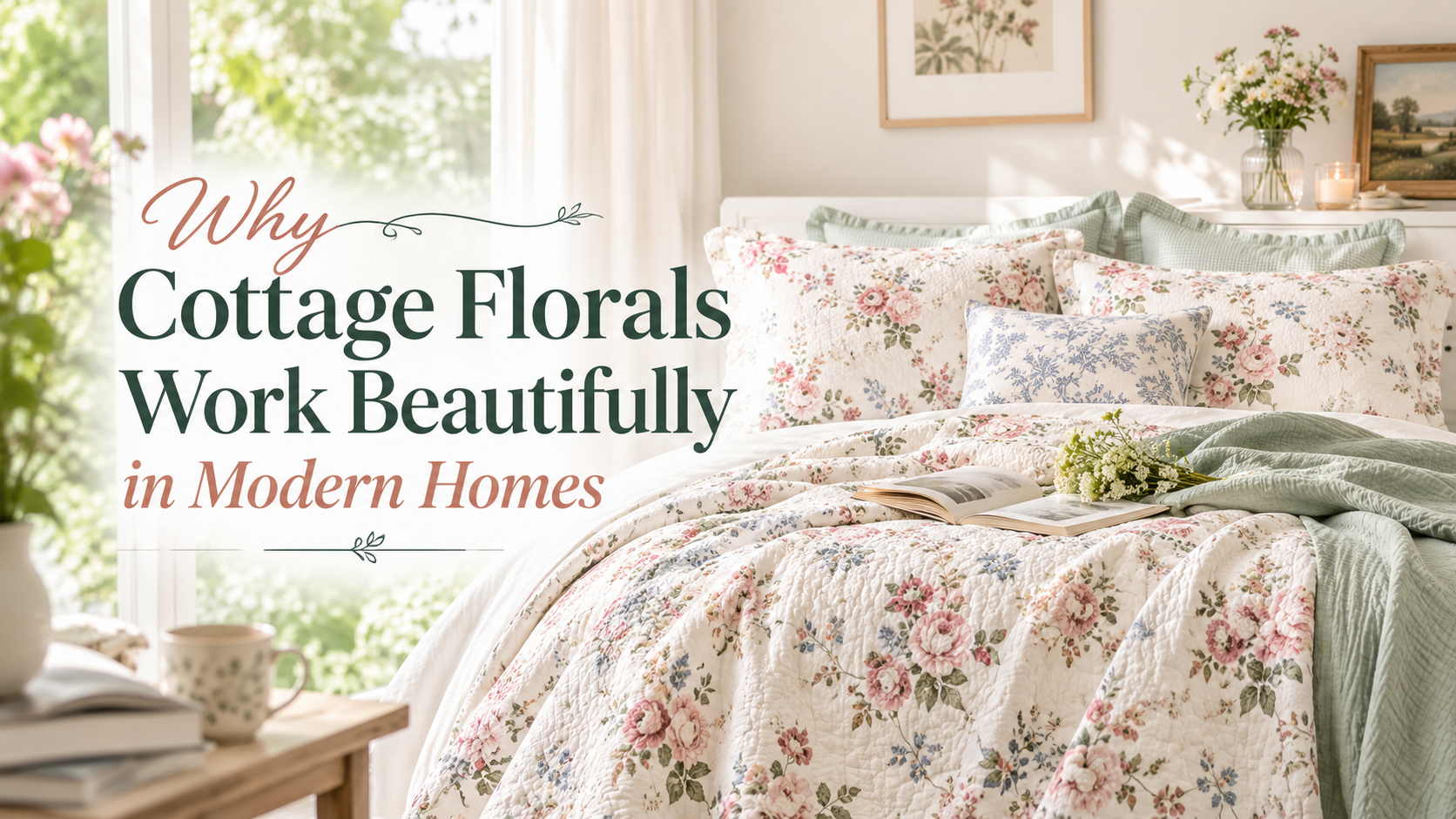 Why Cottage Florals Work Beautifully in Modern Homes